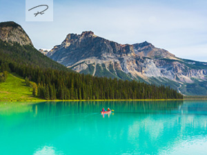 Emerald Lake in Kanada - British Columbia