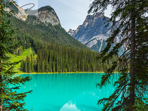 Blick auf den Emerald Lake in Kanada - Panorama - British Columbia