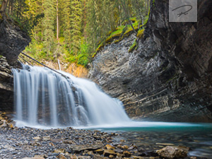 Johnston Canyon Wasserfall in Kanada - Alberta