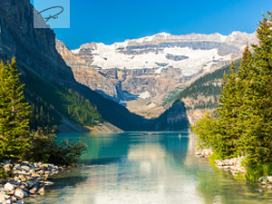 Lake Louise im Alberta banff national park - Kanada