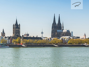 Köln im Frühling Panorama