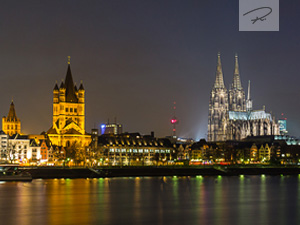 Köln am Abend