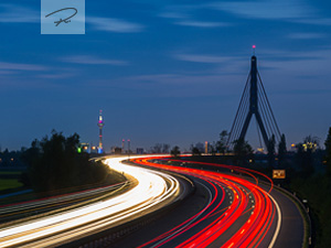 Autobahn nach Düsseldorf