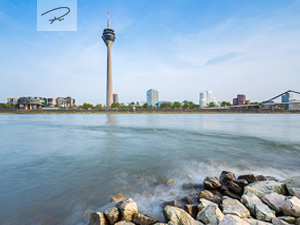 Düsseldorf rheinblick