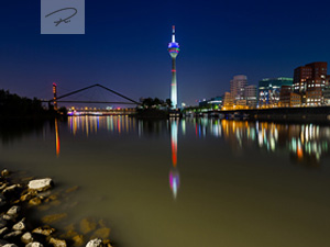 Düsseldorf bei nacht