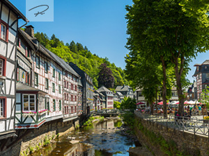 Monschau Altstadt panorama