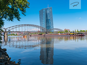 Europäische Zentralbank (EZB) in Frankfurt