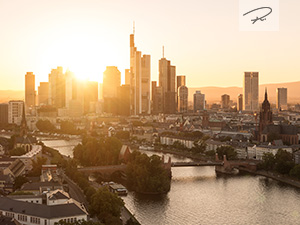 Frankfurt Sunset Skyline