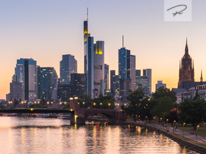 Frankfurt am Main am Abend