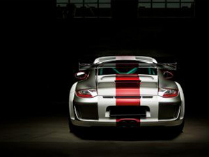 Aachen, Germany, June 14, 2013: Arranged Street shot of a Porsche 911 racing car, modell 997 gt3. : Stockfoto oder Stockvideo und Fotos, Bilder, Stockmedien von rcfotostock | RC-Photo-Stock