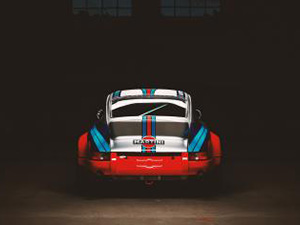 Aachen, Germany, June 14, 2013: Arranged Street shot of an historic Martini racing Porsche 911.  : Stockfoto oder Stockvideo und Fotos, Bilder, Stockmedien von rcfotostock | RC-Photo-Stock