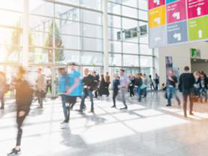 crowd of anonymous business people at a trade show : Stockfoto oder Stockvideo und Fotos, Bilder, Stockmedien von rcfotostock | RC-Photo-Stock