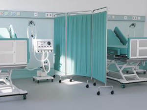 Intensive care bed with ventilator for Covid-19 patient in clinic with coronavirus epidemic : Stockfoto oder Stockvideo und Fotos, Bilder, Stockmedien von rcfotostock | RC-Photo-Stock