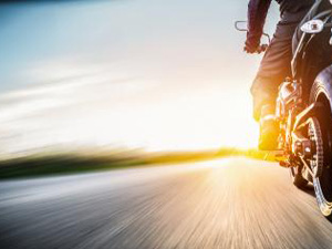 motorbike on the road riding. having fun riding the empty road on a motorycle tour / journey : Stockfoto oder Stockvideo und Fotos, Bilder, Stockmedien von rcfotostock | RC-Photo-Stock